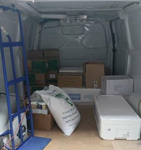 Серый Форд Транзит Кастом, объемом двигателя 2.2 л и пробегом 309 тыс. км за 15000 $, фото 3 на Automoto.ua