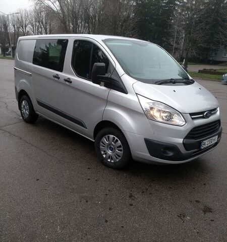 Серый Форд Транзит Кастом, объемом двигателя 2 л и пробегом 286 тыс. км за 11900 $, фото 2 на Automoto.ua