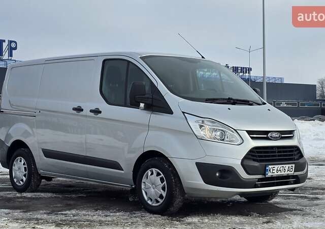 Серый Форд Транзит Кастом, объемом двигателя 2 л и пробегом 210 тыс. км за 13500 $, фото 2 на Automoto.ua