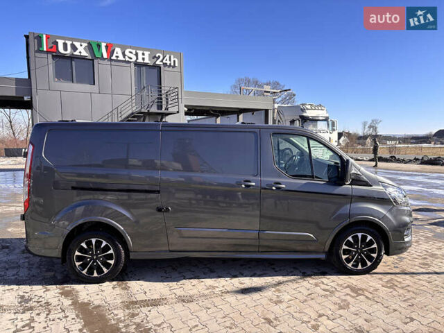 Серый Форд Транзит Кастом, объемом двигателя 2 л и пробегом 300 тыс. км за 19500 $, фото 3 на Automoto.ua