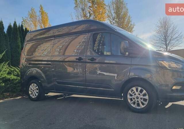 Сірий Форд Транзит Кастом, об'ємом двигуна 2 л та пробігом 220 тис. км за 18500 $, фото 1 на Automoto.ua