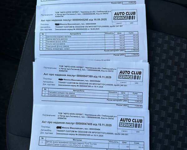 Серый Форд Транзит Кастом, объемом двигателя 2 л и пробегом 245 тыс. км за 16800 $, фото 54 на Automoto.ua
