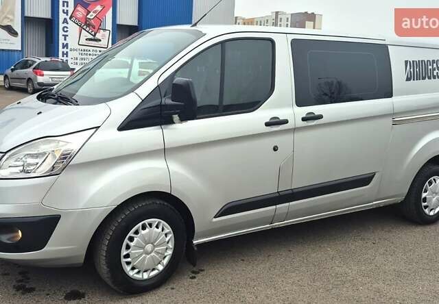 Сірий Форд Транзит Кастом, об'ємом двигуна 2 л та пробігом 273 тис. км за 15950 $, фото 11 на Automoto.ua