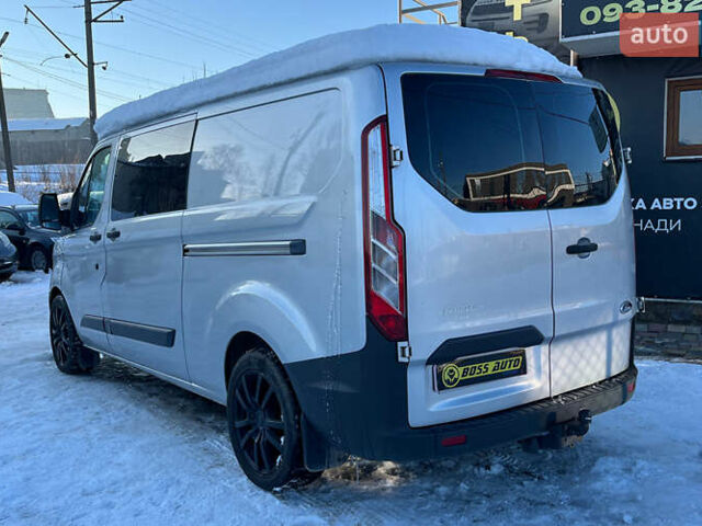 Серый Форд Транзит Кастом, объемом двигателя 2.2 л и пробегом 138 тыс. км за 12900 $, фото 4 на Automoto.ua