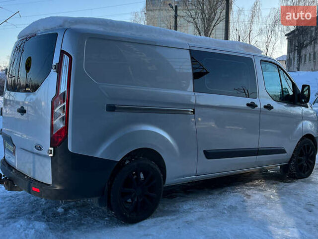 Серый Форд Транзит Кастом, объемом двигателя 2.2 л и пробегом 138 тыс. км за 12900 $, фото 6 на Automoto.ua