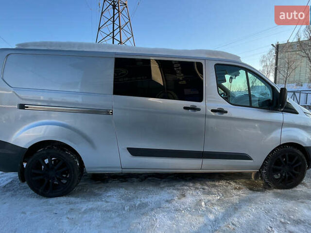 Серый Форд Транзит Кастом, объемом двигателя 2.2 л и пробегом 138 тыс. км за 12900 $, фото 7 на Automoto.ua