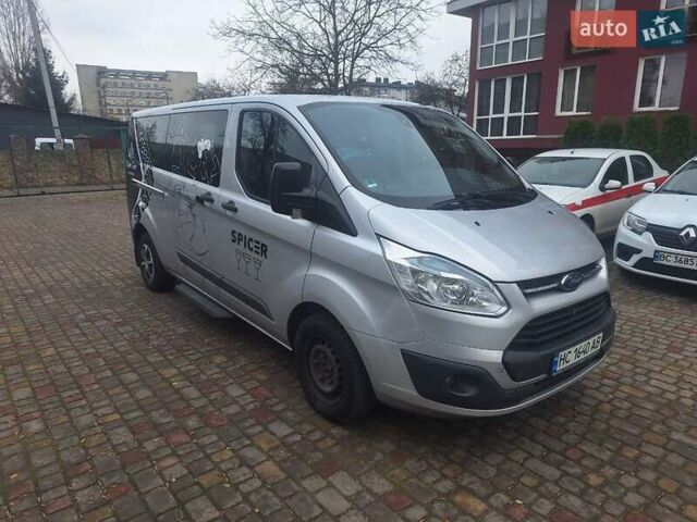 Серый Форд Транзит Кастом, объемом двигателя 2.2 л и пробегом 317 тыс. км за 15500 $, фото 1 на Automoto.ua
