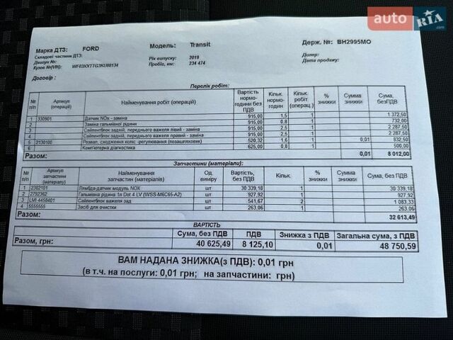 Серый Форд Транзит Кастом, объемом двигателя 2 л и пробегом 236 тыс. км за 24900 $, фото 29 на Automoto.ua