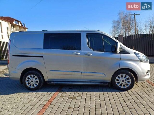 Серый Форд Транзит Кастом, объемом двигателя 2 л и пробегом 201 тыс. км за 21500 $, фото 2 на Automoto.ua