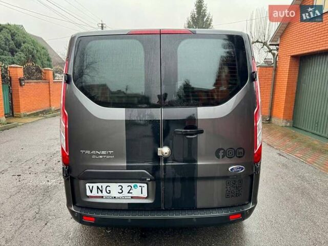 Сірий Форд Транзит Кастом, об'ємом двигуна 2 л та пробігом 196 тис. км за 16995 $, фото 5 на Automoto.ua