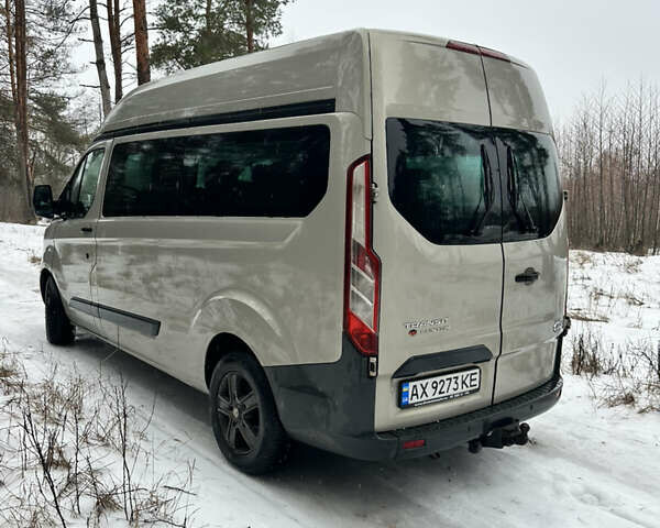Серый Форд Транзит Кастом, объемом двигателя 2.2 л и пробегом 236 тыс. км за 15500 $, фото 2 на Automoto.ua