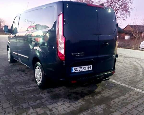 Синий Форд Транзит Кастом, объемом двигателя 2.2 л и пробегом 230 тыс. км за 13362 $, фото 2 на Automoto.ua