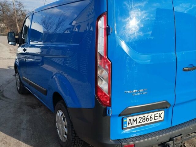 Синій Форд Транзит Кастом, об'ємом двигуна 2 л та пробігом 285 тис. км за 11500 $, фото 5 на Automoto.ua
