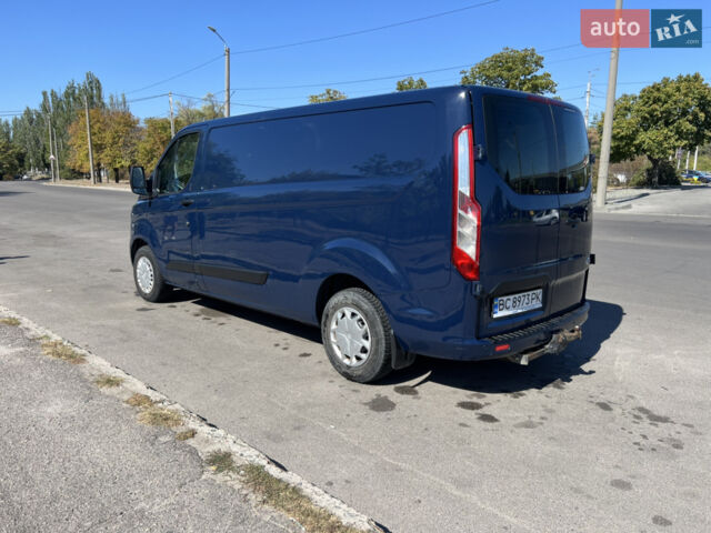 Синій Форд Транзит Кастом, об'ємом двигуна 2 л та пробігом 219 тис. км за 12800 $, фото 2 на Automoto.ua