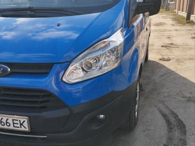 Синій Форд Транзит Кастом, об'ємом двигуна 2 л та пробігом 285 тис. км за 11500 $, фото 2 на Automoto.ua