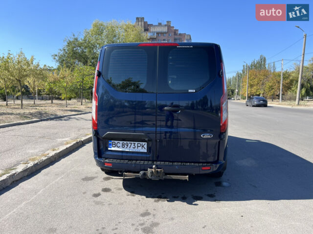 Синій Форд Транзит Кастом, об'ємом двигуна 2 л та пробігом 219 тис. км за 12800 $, фото 3 на Automoto.ua