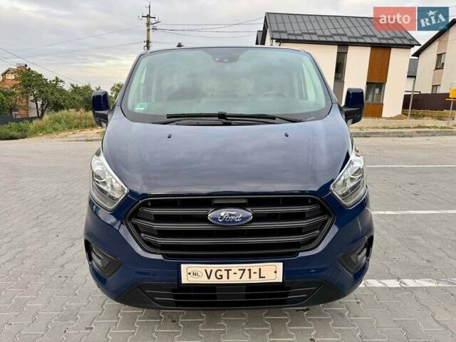 Синий Форд Транзит Кастом, объемом двигателя 2 л и пробегом 185 тыс. км за 16450 $, фото 1 на Automoto.ua