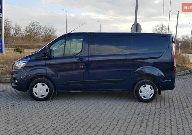 Синий Форд Транзит Кастом, объемом двигателя 2 л и пробегом 198 тыс. км за 17200 $, фото 1 на Automoto.ua
