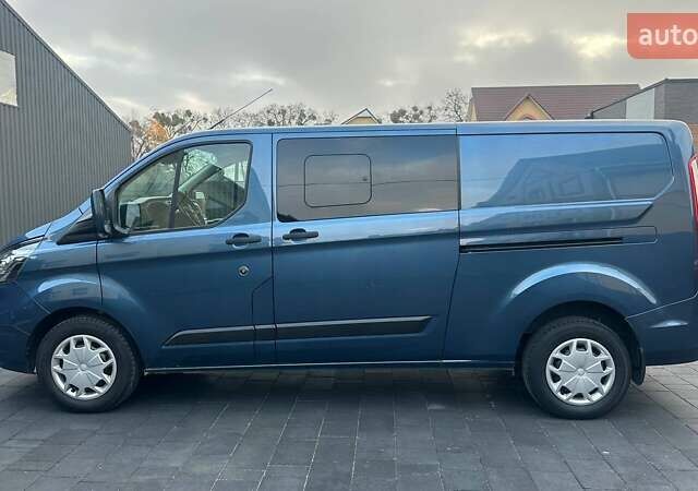 Синий Форд Транзит Кастом, объемом двигателя 2 л и пробегом 197 тыс. км за 21700 $, фото 3 на Automoto.ua