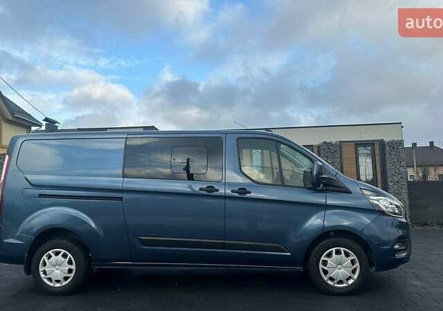 Синій Форд Транзит Кастом, об'ємом двигуна 2 л та пробігом 197 тис. км за 21800 $, фото 1 на Automoto.ua