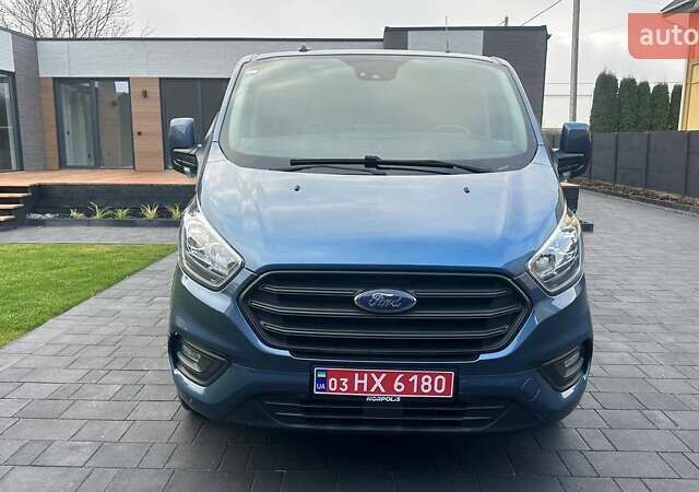 Синий Форд Транзит Кастом, объемом двигателя 2 л и пробегом 197 тыс. км за 21700 $, фото 1 на Automoto.ua