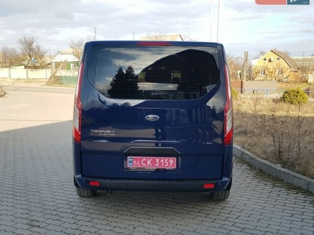 Синий Форд Транзит Кастом, объемом двигателя 2 л и пробегом 198 тыс. км за 17200 $, фото 7 на Automoto.ua