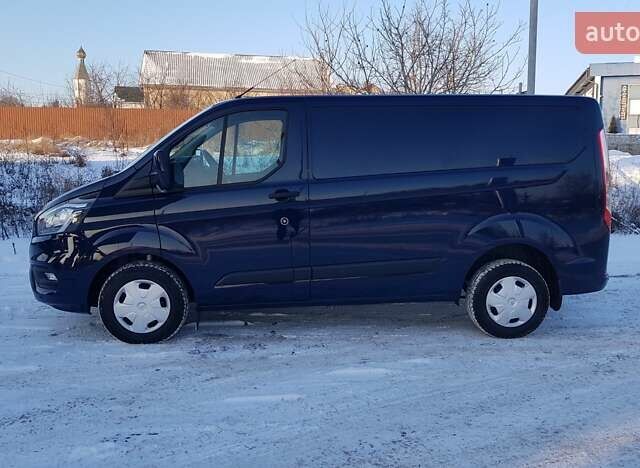 Синий Форд Транзит Кастом, объемом двигателя 2 л и пробегом 197 тыс. км за 15600 $, фото 1 на Automoto.ua