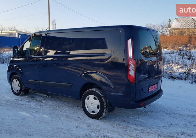 Синий Форд Транзит Кастом, объемом двигателя 2 л и пробегом 197 тыс. км за 15600 $, фото 2 на Automoto.ua
