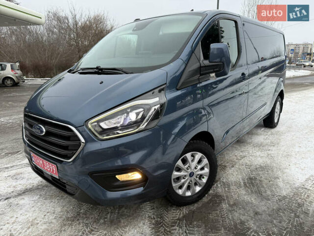 Синий Форд Транзит Кастом, объемом двигателя 2 л и пробегом 182 тыс. км за 18500 $, фото 4 на Automoto.ua