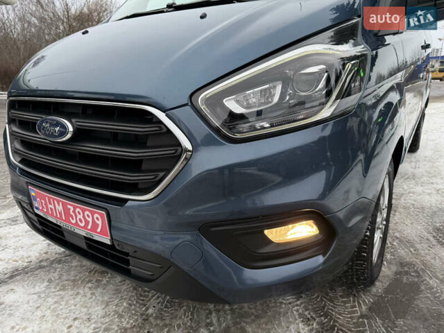 Синий Форд Транзит Кастом, объемом двигателя 2 л и пробегом 182 тыс. км за 18500 $, фото 6 на Automoto.ua