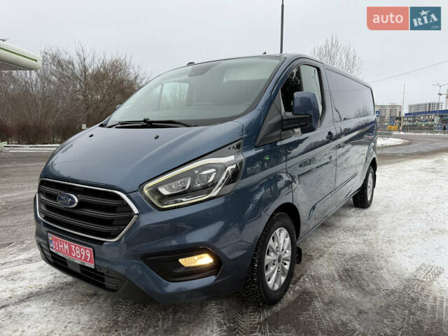 Синий Форд Транзит Кастом, объемом двигателя 2 л и пробегом 182 тыс. км за 18500 $, фото 5 на Automoto.ua