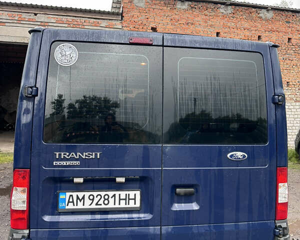 Синій Форд Транзит Кастом, об'ємом двигуна 2.2 л та пробігом 288 тис. км за 7100 $, фото 5 на Automoto.ua