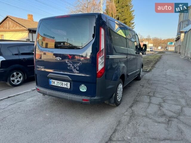 Синій Форд Транзит Кастом, об'ємом двигуна 2.2 л та пробігом 280 тис. км за 14000 $, фото 1 на Automoto.ua