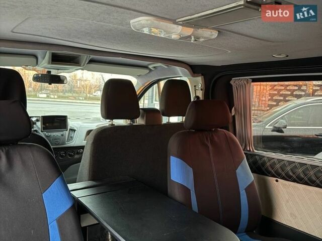 Синий Форд Транзит Кастом, объемом двигателя 2.2 л и пробегом 160 тыс. км за 14400 $, фото 9 на Automoto.ua