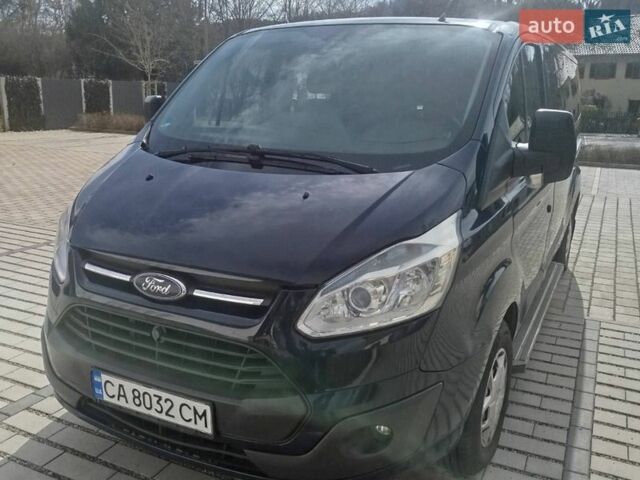 Синий Форд Транзит Кастом, объемом двигателя 2.2 л и пробегом 195 тыс. км за 14999 $, фото 1 на Automoto.ua