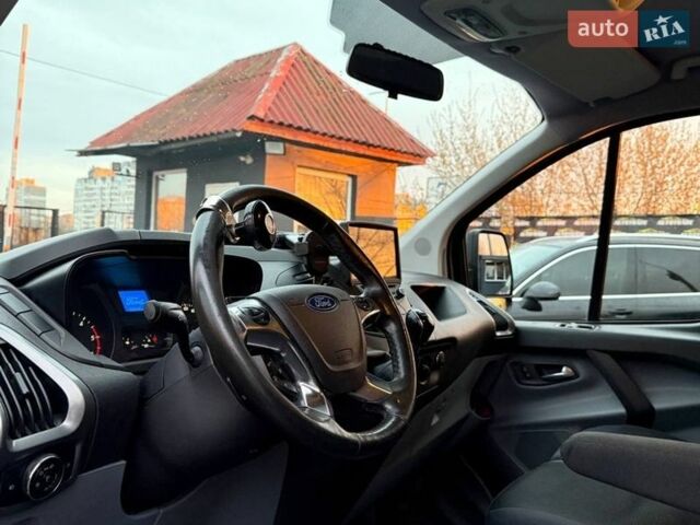 Синий Форд Транзит Кастом, объемом двигателя 2.2 л и пробегом 160 тыс. км за 14400 $, фото 6 на Automoto.ua