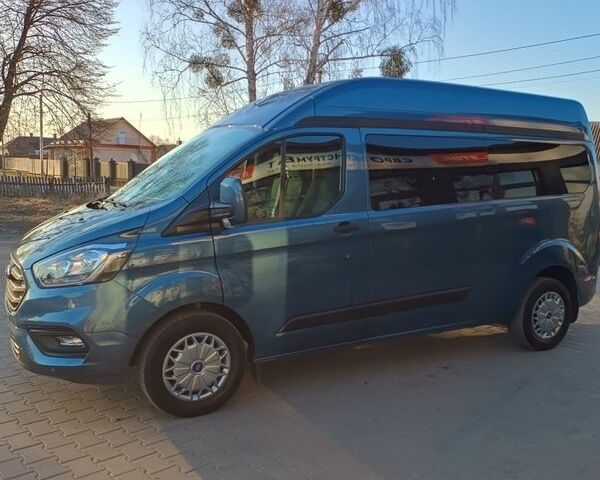 Синий Форд Транзит Кастом, объемом двигателя 2 л и пробегом 260 тыс. км за 19600 $, фото 4 на Automoto.ua