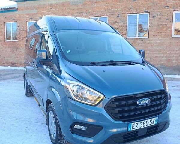 Синий Форд Транзит Кастом, объемом двигателя 2 л и пробегом 259 тыс. км за 20500 $, фото 4 на Automoto.ua