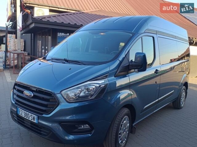 Синий Форд Транзит Кастом, объемом двигателя 2 л и пробегом 260 тыс. км за 19200 $, фото 1 на Automoto.ua