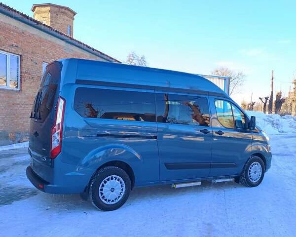 Синий Форд Транзит Кастом, объемом двигателя 2 л и пробегом 259 тыс. км за 20500 $, фото 8 на Automoto.ua