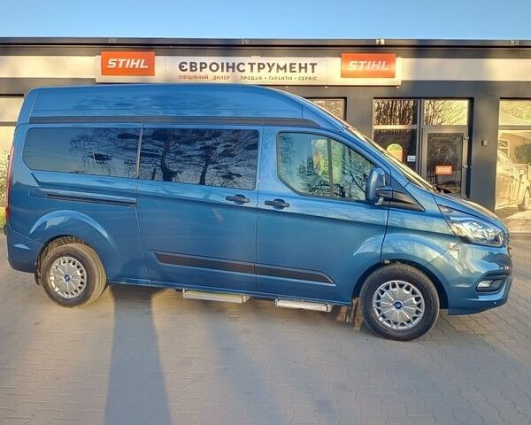 Синий Форд Транзит Кастом, объемом двигателя 2 л и пробегом 260 тыс. км за 19600 $, фото 2 на Automoto.ua