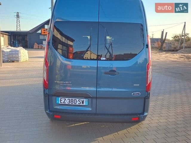 Синий Форд Транзит Кастом, объемом двигателя 2 л и пробегом 260 тыс. км за 19200 $, фото 12 на Automoto.ua