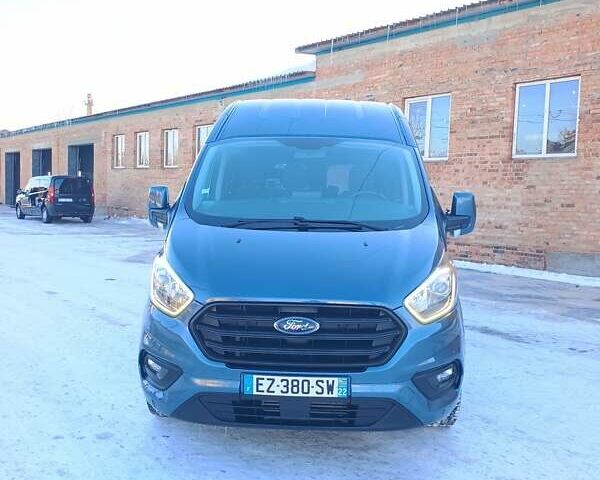 Синий Форд Транзит Кастом, объемом двигателя 2 л и пробегом 259 тыс. км за 20500 $, фото 2 на Automoto.ua