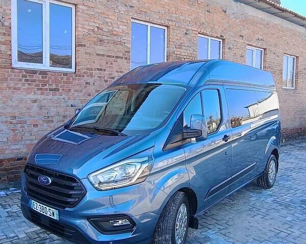 Синий Форд Транзит Кастом, объемом двигателя 2 л и пробегом 259 тыс. км за 21500 $, фото 25 на Automoto.ua