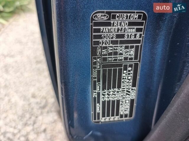 Синій Форд Транзит Кастом, об'ємом двигуна 2 л та пробігом 260 тис. км за 18800 $, фото 50 на Automoto.ua