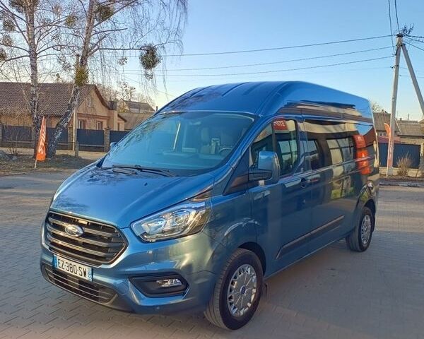 Синий Форд Транзит Кастом, объемом двигателя 2 л и пробегом 260 тыс. км за 19600 $, фото 5 на Automoto.ua