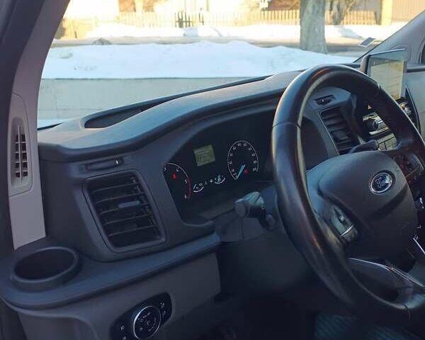 Синий Форд Транзит Кастом, объемом двигателя 2 л и пробегом 259 тыс. км за 21500 $, фото 5 на Automoto.ua