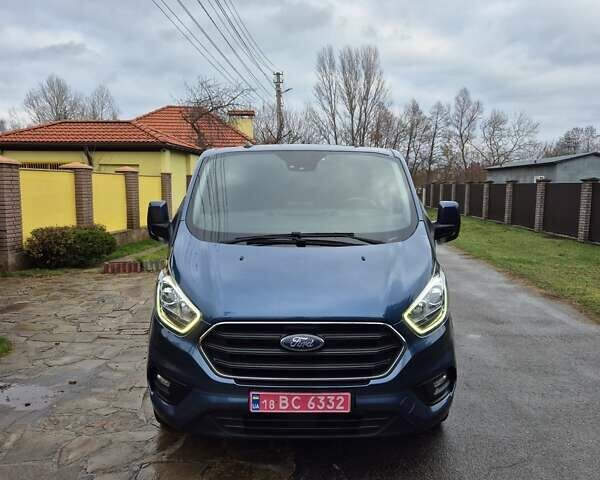 Синий Форд Транзит Кастом, объемом двигателя 2 л и пробегом 162 тыс. км за 21900 $, фото 4 на Automoto.ua