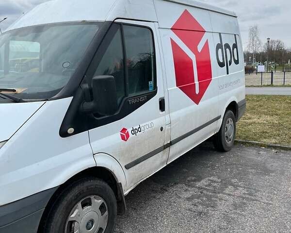 Білий Форд Транзит, об'ємом двигуна 2.2 л та пробігом 220 тис. км за 5500 $, фото 1 на Automoto.ua