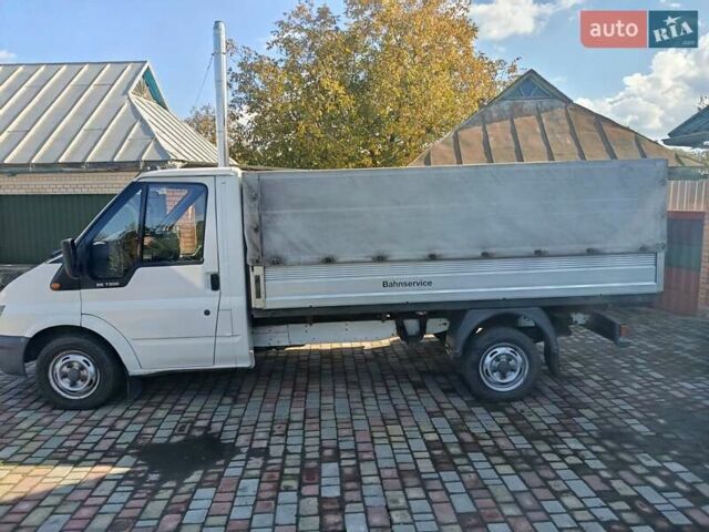 Белый Форд Транзит, объемом двигателя 2 л и пробегом 210 тыс. км за 7500 $, фото 1 на Automoto.ua
